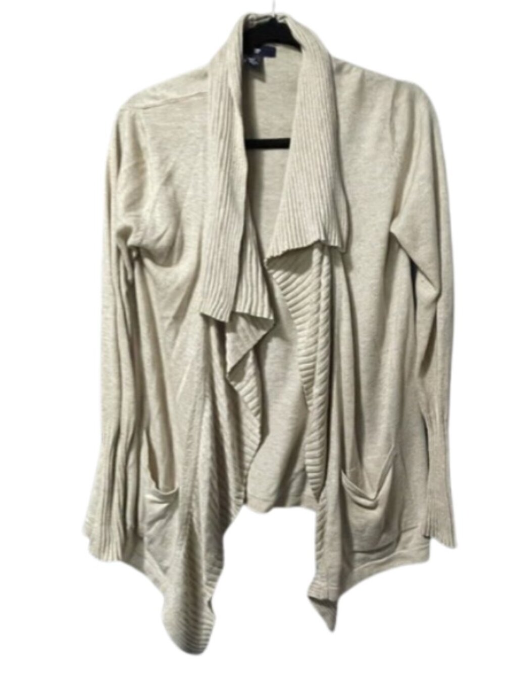 GAP DRAPE CARDIGAN CREAM SIZE S